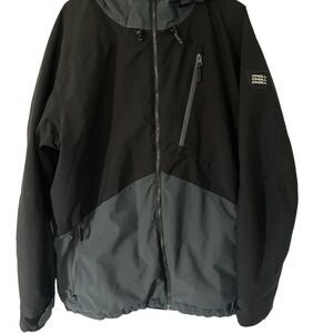 O'Neill Color Blocked Insulated Waterproof Men's Hooded Outdoor Jacket Size XL